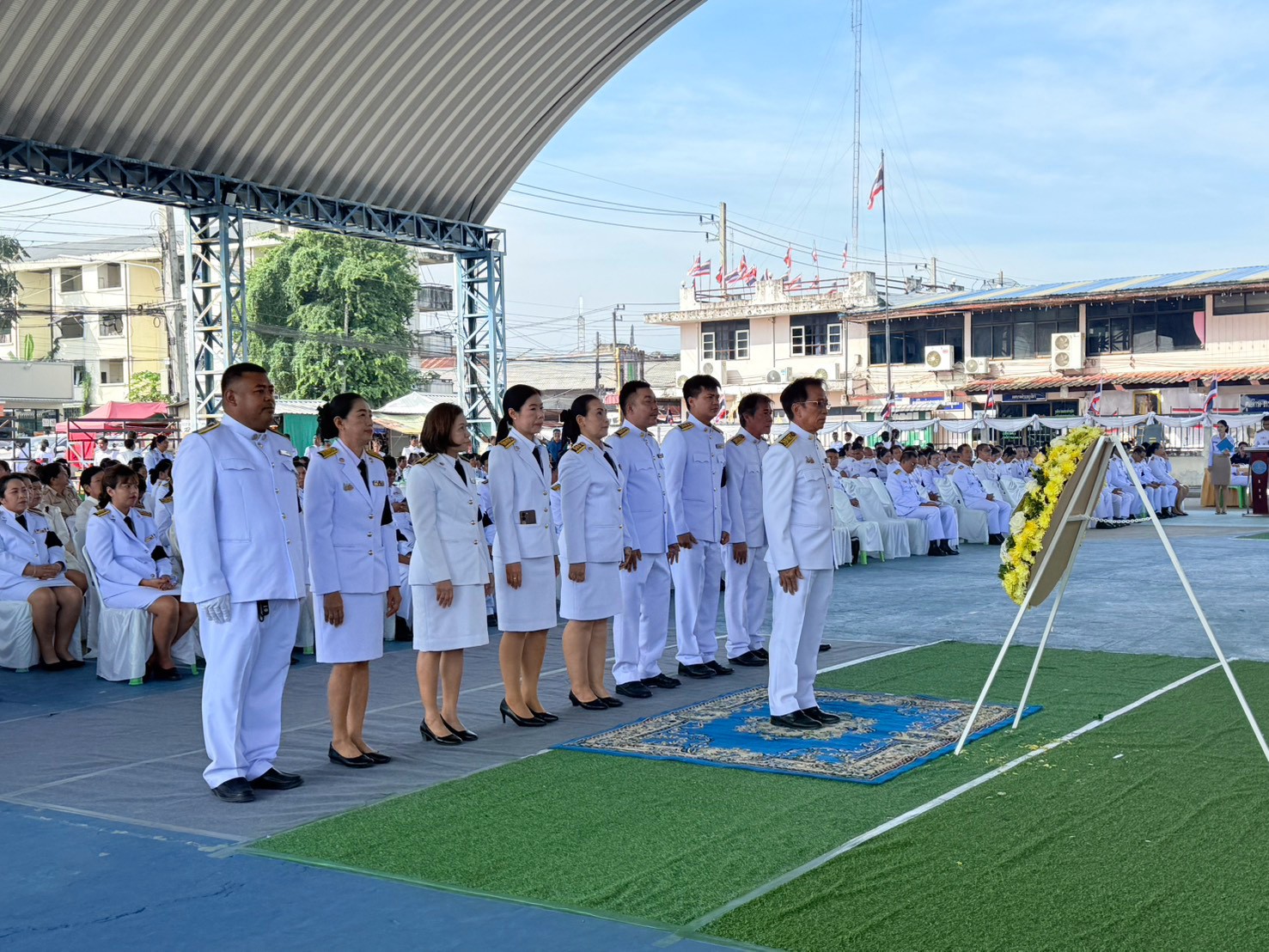 ไฟล์แนบ กปภ.สาขาภูเขียว ร่วมพิธีวางพวงมาลา เนื่องในวันนวมินทรมหาราช 13 ตุลาคม 2569