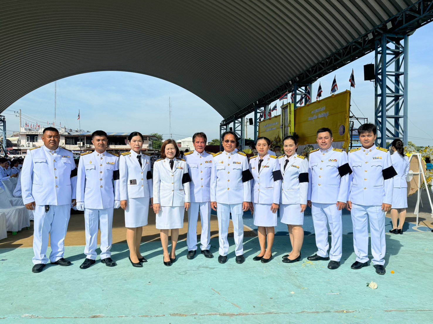 ไฟล์แนบ กปภ.สาขาภูเขียว ร่วมพิธีวางพวงมาลา เนื่องในวันนวมินทรมหาราช 13 ตุลาคม 2569