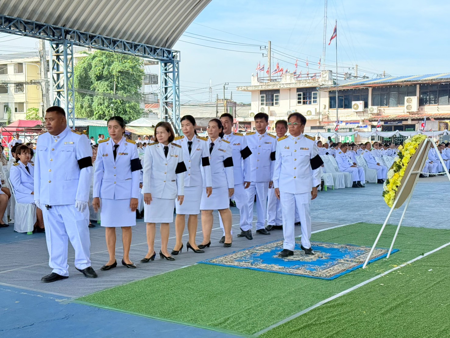 ไฟล์แนบ กปภ.สาขาภูเขียว ร่วมพิธีวางพวงมาลา เนื่องในวันนวมินทรมหาราช 13 ตุลาคม 2569