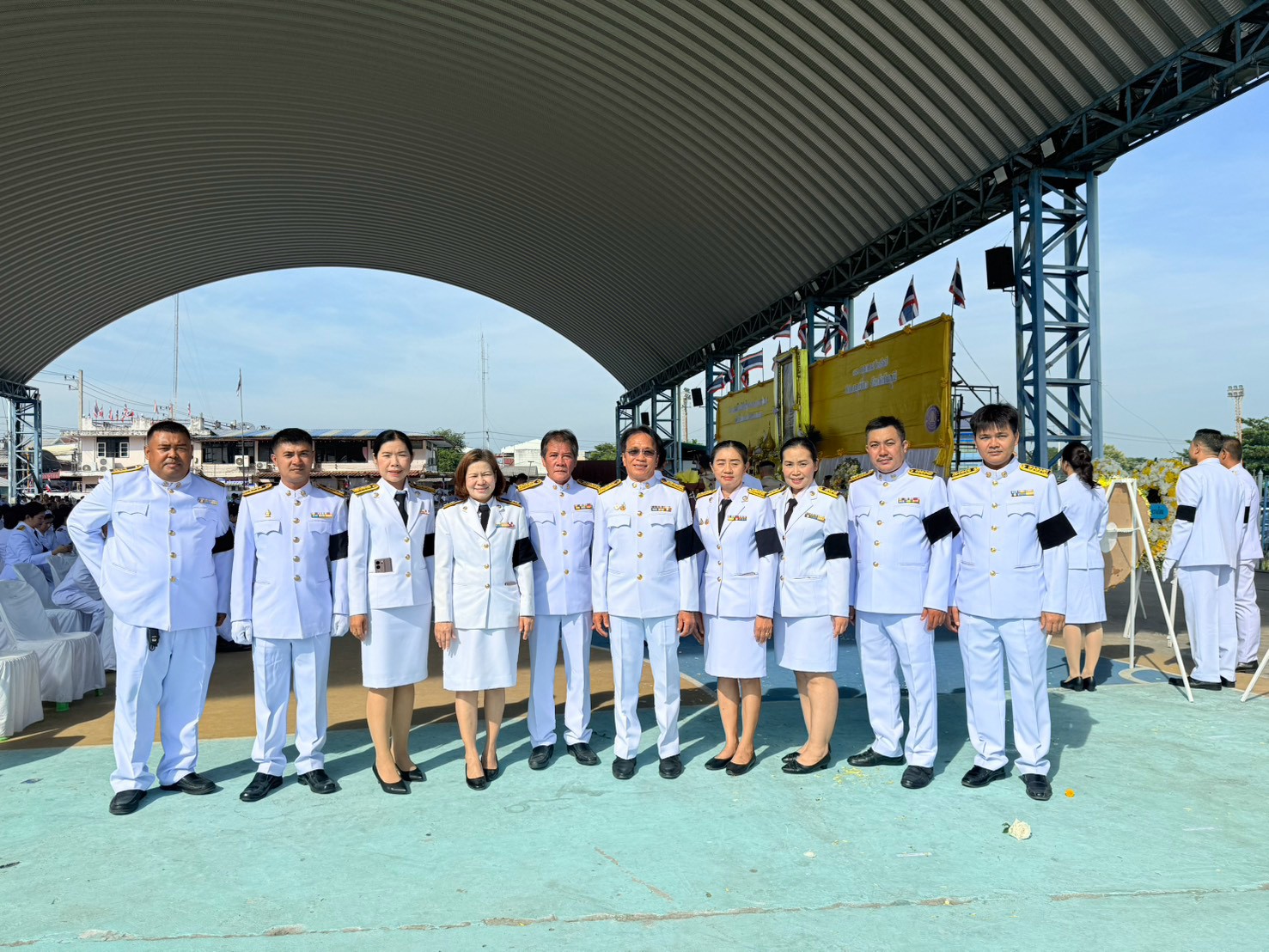 ไฟล์แนบ กปภ.สาขาภูเขียว ร่วมพิธีวางพวงมาลา เนื่องในวันนวมินทรมหาราช 13 ตุลาคม 2569