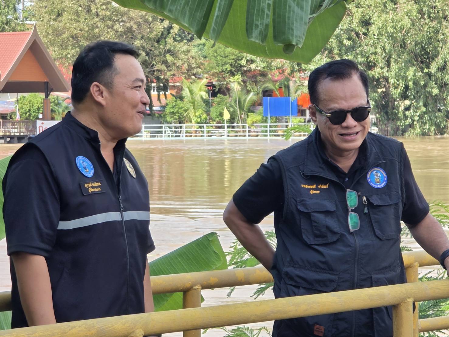 ไฟล์แนบ ผู้ว่าการ กปภ. ลงพื้นที่ติดตามสถานการณ์ระดับน้ำแม่น้ำแม่กลอง เตรียมพร้อมรับมือสถานการณ์อุทกภัย สถานีสูบน้ำดิบท่าแจ่ กปภ.สาขาราชบุรี
