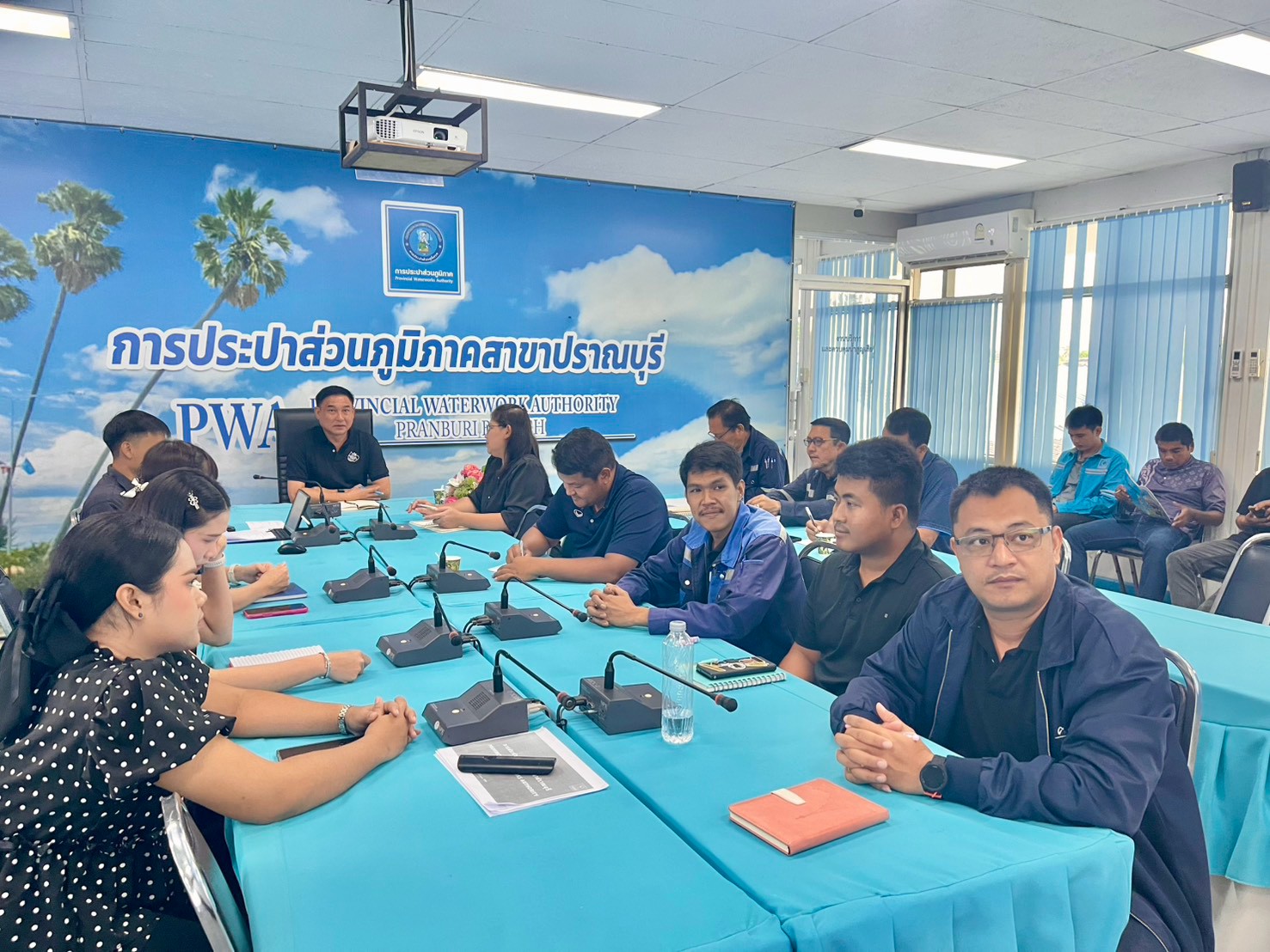 ไฟล์แนบ กปภ.สาขาปราณบุรี จัดกิจกรรมMorning Talk ประจำเดือนตุลาคม 2569 ตามแผนกิจกรรมสร้างระบบและส่งเสริมความผูกพัน ตามยุทธศาสตร์ ประจำไตรมาส 1/2570 