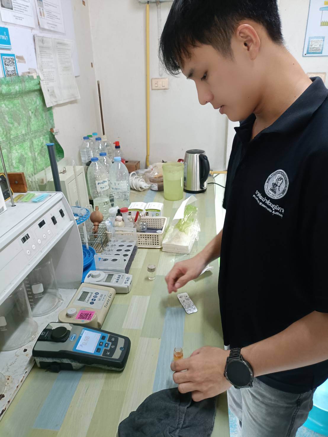 ไฟล์แนบ กปภ.สาขาระนอง ลงพื้นที่ตรวจสอบคุณภาพน้ำ  สร้างความเชื่อมั่นกระบวนการผลิตน้ำประปา ประจำเดือน กันยายน 2569
