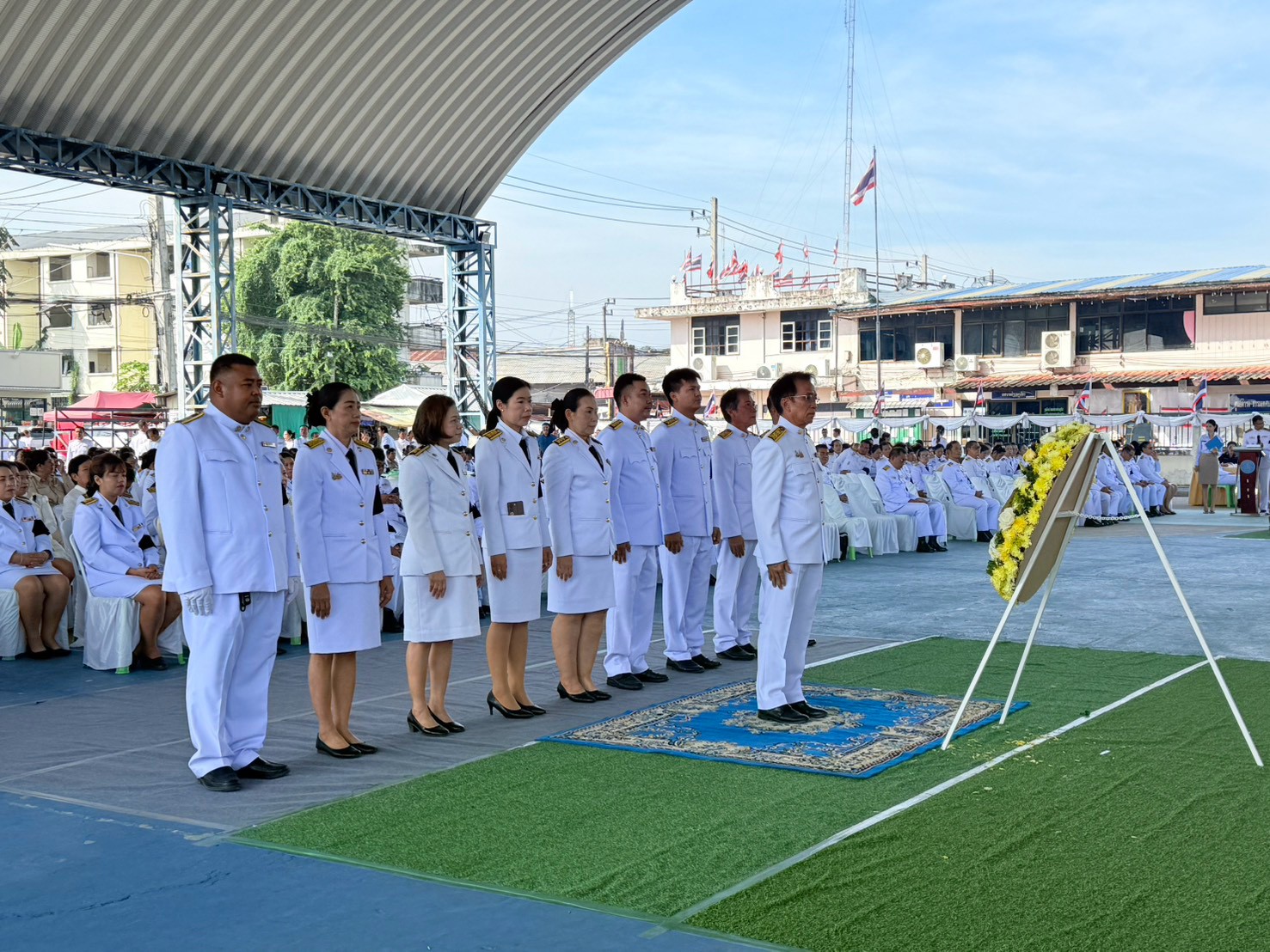 ไฟล์แนบ กปภ.สาขาภูเขียว ร่วมพิธีวางพวงมาลา เนื่องในวันนวมินทรมหาราช 13 ตุลาคม 2569