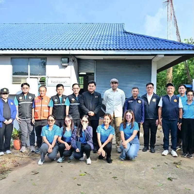 มท.3 ลงพื้นที่ จ.เชียงราย ติดตามคุณภาพน้ำแม่น้ำกก โครงการปรับปรุงขยายสถานีผลิตน้ำแห่งใหม่ และติดตามแผนการรับมืออุทกภัย