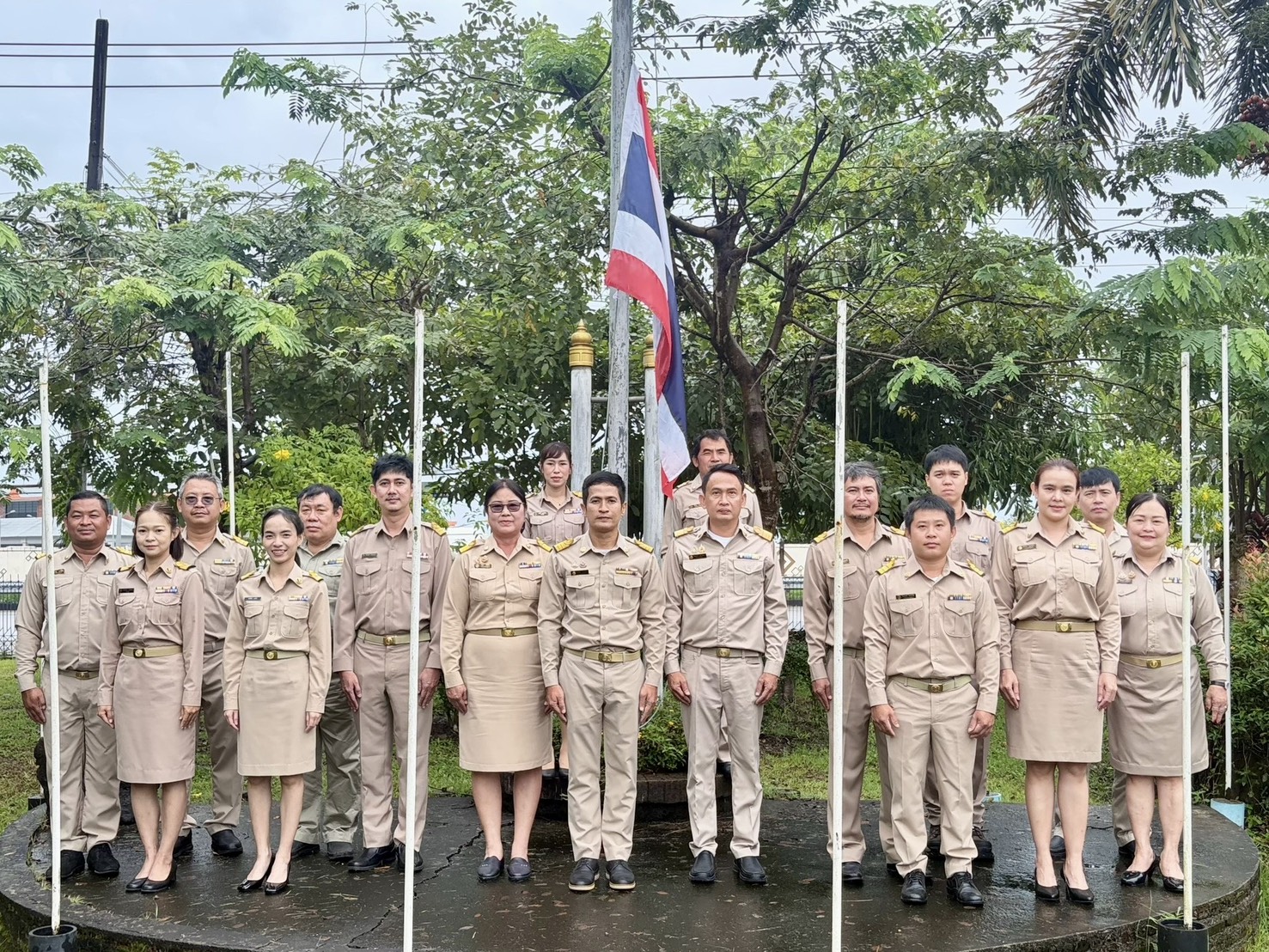 กปภ.สาขาแม่สอด จัดกิจกรรม เนื่องในวันพระราชทานธงชาติไทย ประจำปี 2569