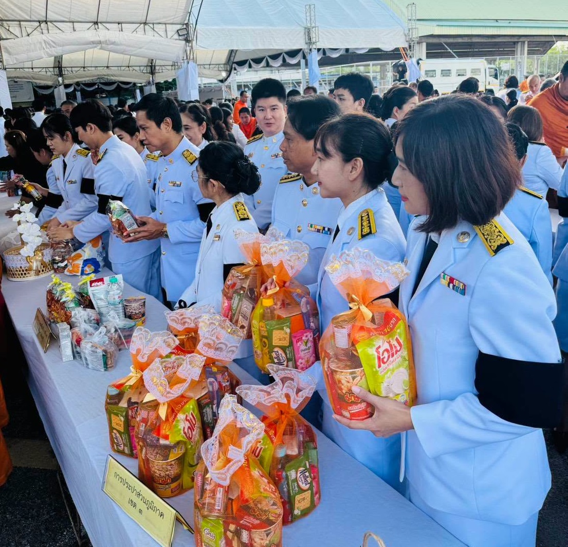 ไฟล์แนบ กปภ.ข.๓ ร่วมพิธีเข้าร่วมพิธีสวดพระพุทธมนต์และพิธีบำเพ็ญกุศลอุทิศถวาย และพิธีทำบุญตักบาตรถวายพระราชกุศล เนื่องในวันคล้ายวันสวรรคต สมเด็จพระนางเจ้าสิริกิติ์ พระบรมราชินีนาถ พระบรมราชชนนีพันปีหลวง ณ จังหวัดราชบุรี