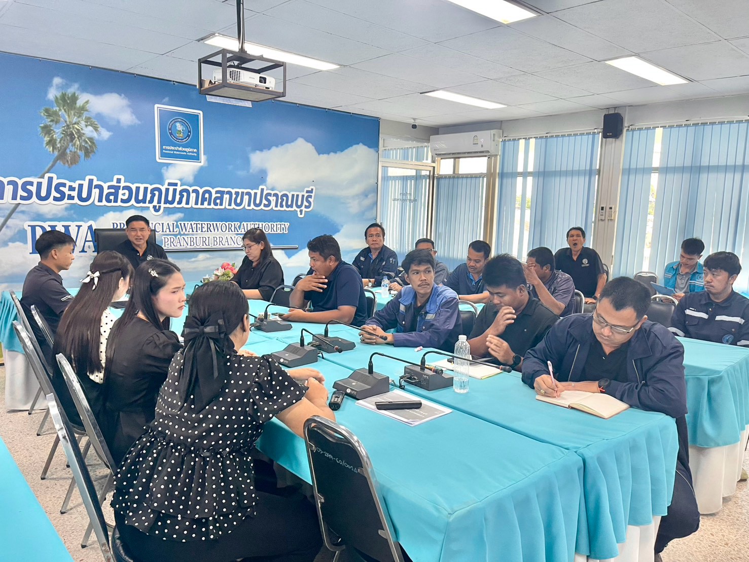 กปภ.สาขาปราณบุรี จัดกิจกรรมMorning Talk ประจำเดือนตุลาคม 2569 ตามแผนกิจกรรมสร้างระบบและส่งเสริมความผูกพัน ตามยุทธศาสตร์ ประจำไตรมาส 1/2570