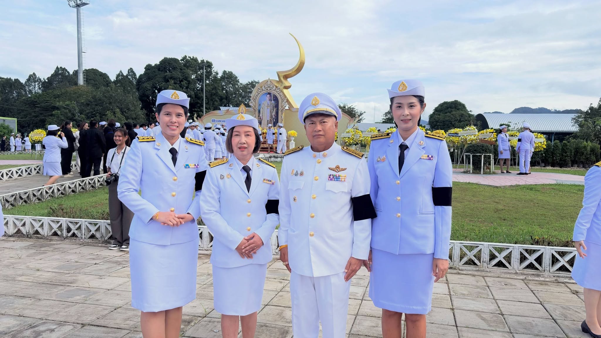 กปภ.สาขาระนอง ร่วมพิธีถวายพวงมาลา เนื่องใน “วันนวมินทรมหาราช” 13 ตุลาคม 2569